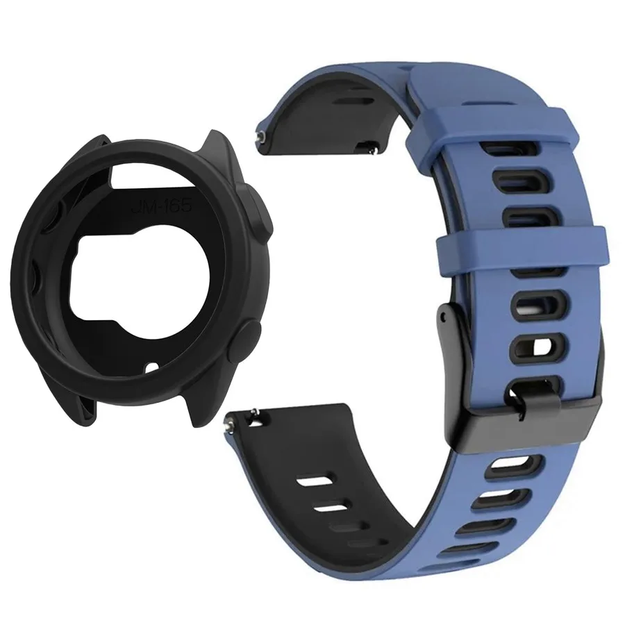 Silicone Sports Watch Band and Protective Cover Shell