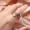 Magnetic Copper Ring For Women and Men 99.99% Pure Copper Rings Gifts for Friends Adjustable Ring Anillo magnetico terapeutico 5