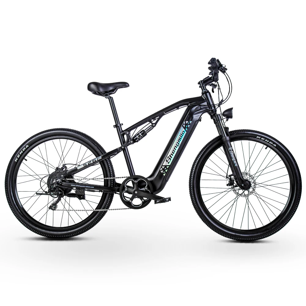 S26 48V 500W17.5Ah Electric Mountain Bike 27.5X2.10 Tire Maximum Speed 42KM/H Retro