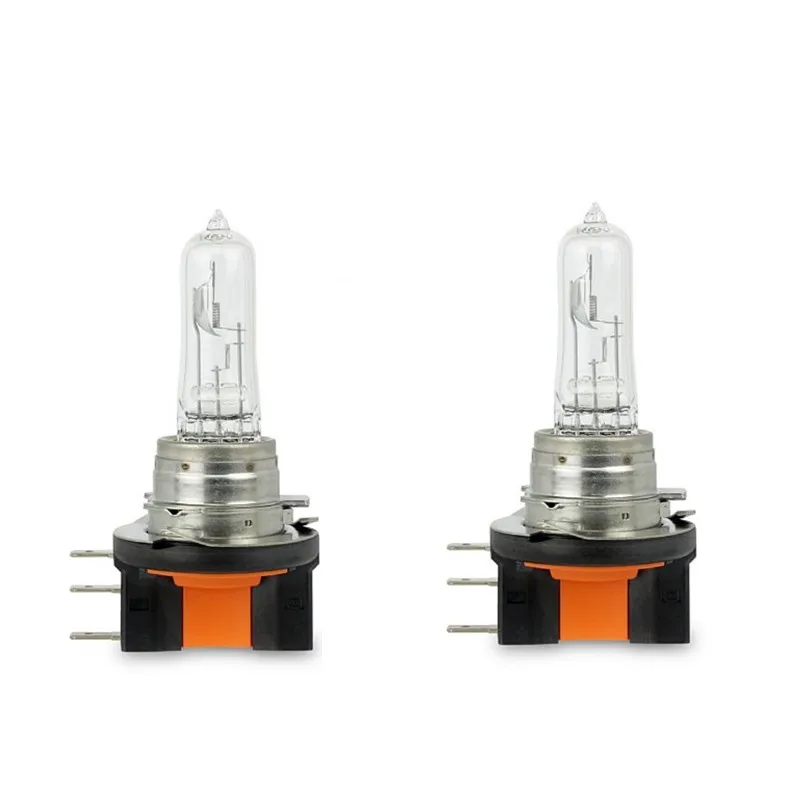 2Pcs H15 12V 15/55W 자동차 헤드 라이트 할로겐 3200K 골프 용 램프 고휘도 및 고품질 전구