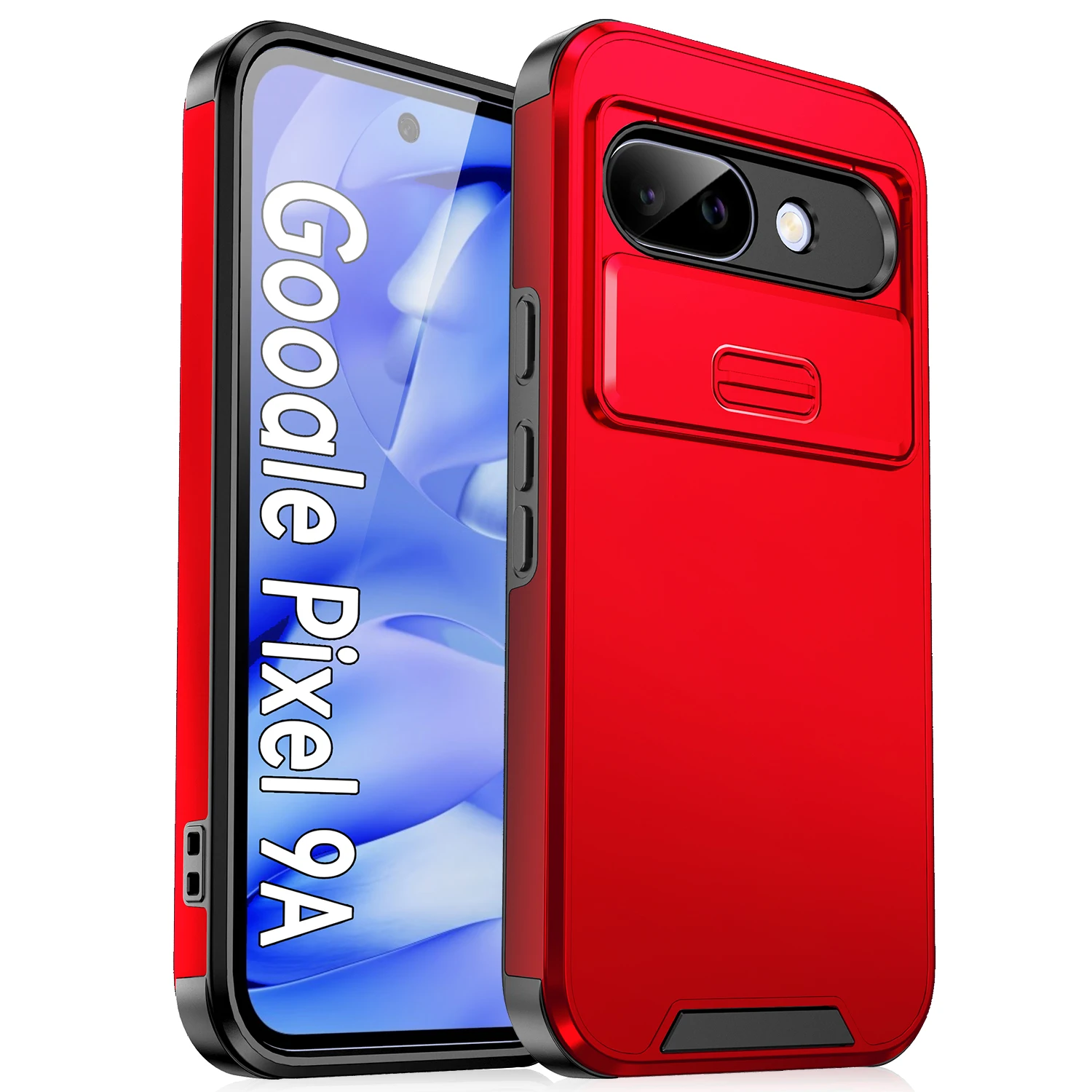 Ultimate Slide Camera Protection Shockproof Phone Case - Matte Military Armor Cover