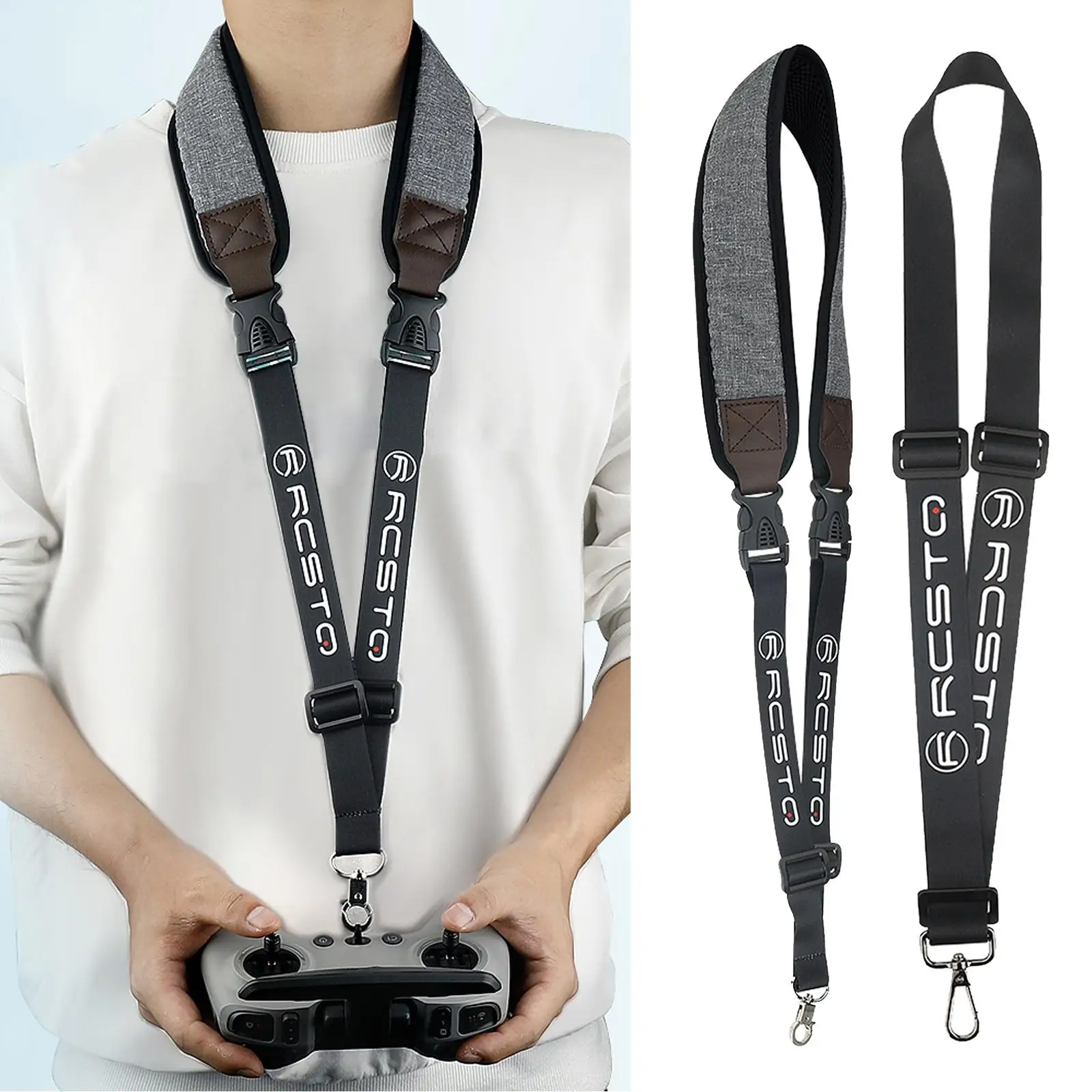 Remote Controller Neck Strap Lanyard Padded Hanging Strap for DJI Combo Transmitter Accessories