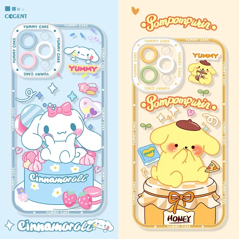 Cinnamoroll Kuromi Custodia Morbida Per Samsung Galaxy A13 A23 A33 A53 5G A73 A12 A22 A32 A52 A52S A04 A04S A15 A50 A70 A31 A51 A71 A05