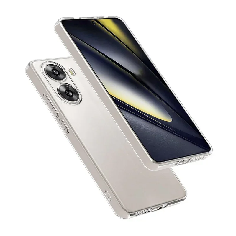 Ultra Thin Clear Soft TPU Phone Case - Transparent Silicone Back Cover Coque