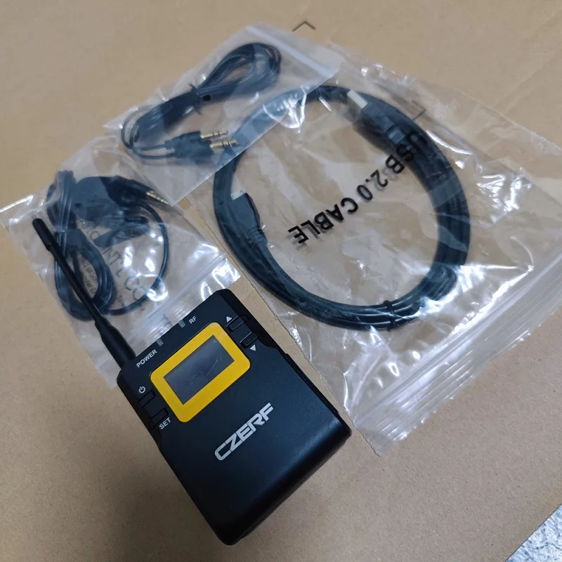 

TF Card /Bluetooth/ MP3 Function Portable Stereo FM Transmitter Mini FM Radio Station Broadcast