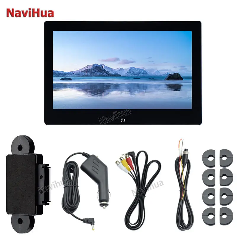 

New Arrival Android 10.0 Car Headrests Multimedia Player with Video Out and IN Support Wifi GPS Navigation