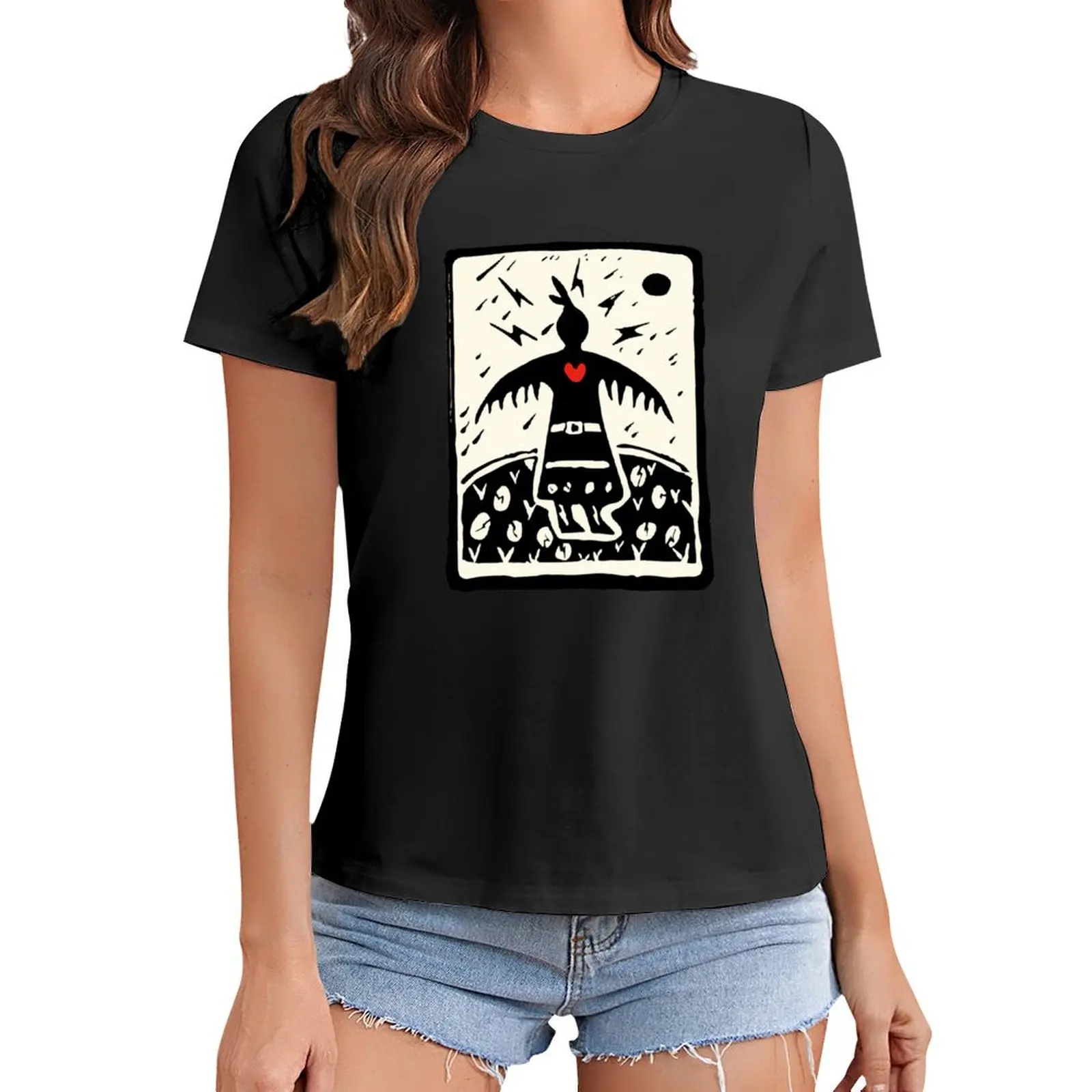 Thunderbird Woman T-Shirt tees heavyweights woman t shirt