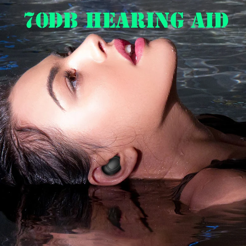 Rechargeable Hearing Aid Digital Hearing Aids for The Elderly Hearing Amplifier Adjustable Hearing Device With Lanyard 4