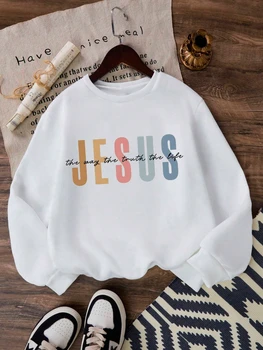 Women Jesus The Way The Truth The Life Sweatshirt 1