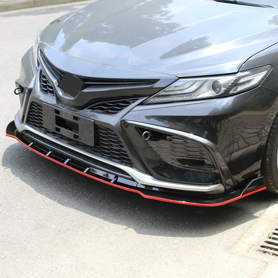 エアロパーツ カーボンファイバーフロントバンパーリップチンスポイラーフィット感のためのフォルクスワーゲンVWのCCセダン13-18 Carbon Fiber Front F80 M3 F82 F83 M4 カーボンファイバー車フロントバンパーリップ