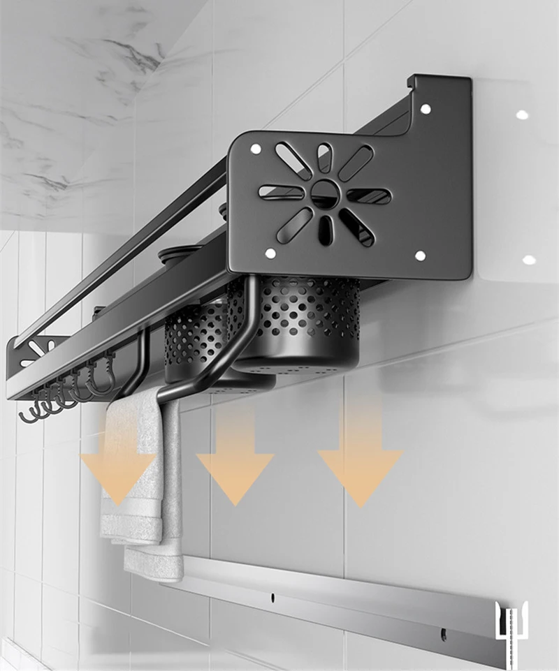 Description Picture 6 of itemKitchen Storage Rack Without Punching Multi-functional Household Wall-mounted Chopsticks And Knife Holder