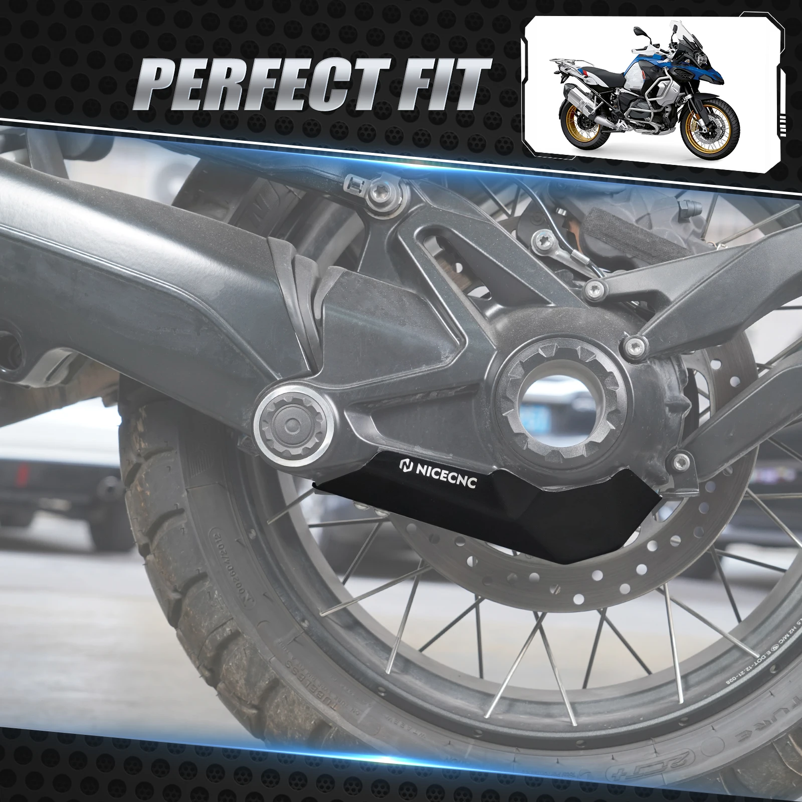 Endantriebsschutz für BMW R1250GS /R1250GS Adventure 2019-2024 R1200GS /R1200GS Adventure 2013-2018 R 1250 GS R1200 GS – Detail 6