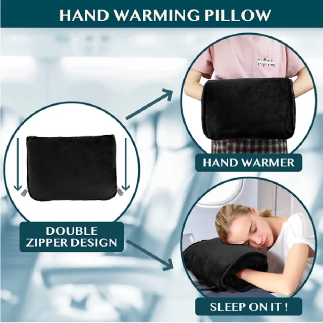 Travel blanket and pillow