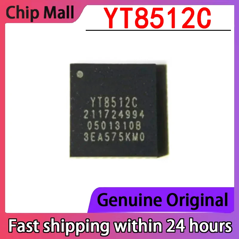 

1PCS The All-new YT8512C Chip QFN32 Ethernet Controller Chip Is Original and In Stock