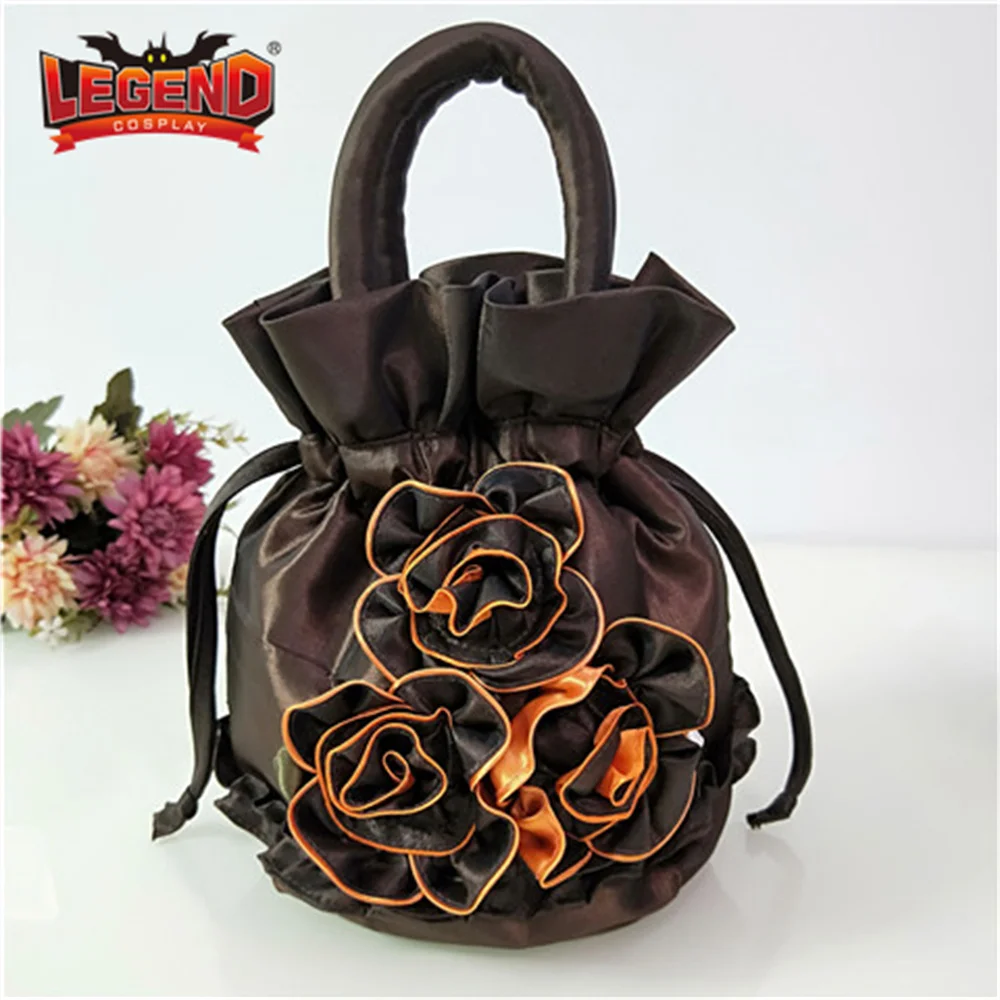 Umhängetasche Tasche In Maskenform Historische Ära Kordel Zug