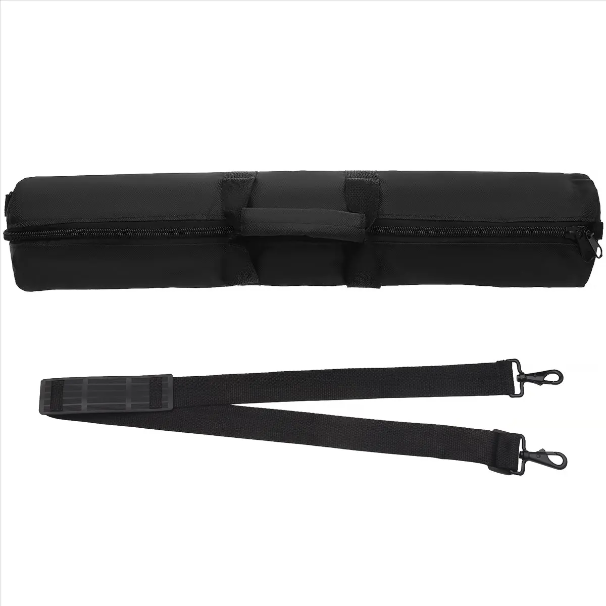 M05K 65CM 카메라 삼각대 가방 (보호용 코튼 방수 라이트 스탠드 삼각대 모노포드 카메라 케이스, 숄더 스트랩 포함)