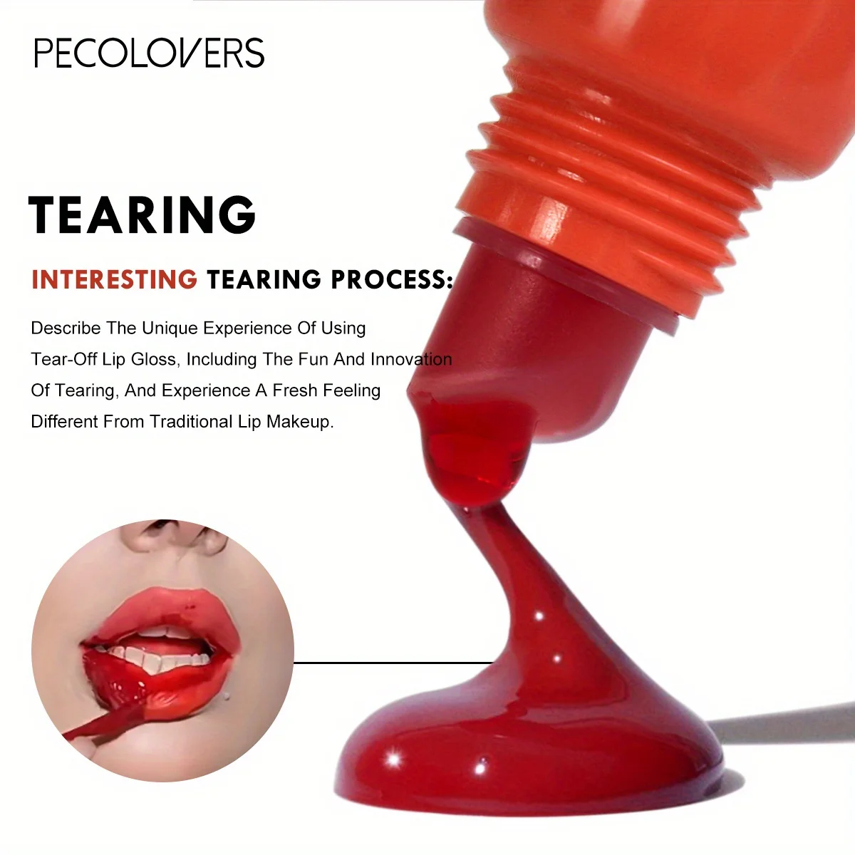 Peel-off Lip Glaze Waterproof Long Lasting Non-stick Cups Matte Red Tear-off Liquid Tattoo Lipsticks Lip Stain Cosmetic 4
