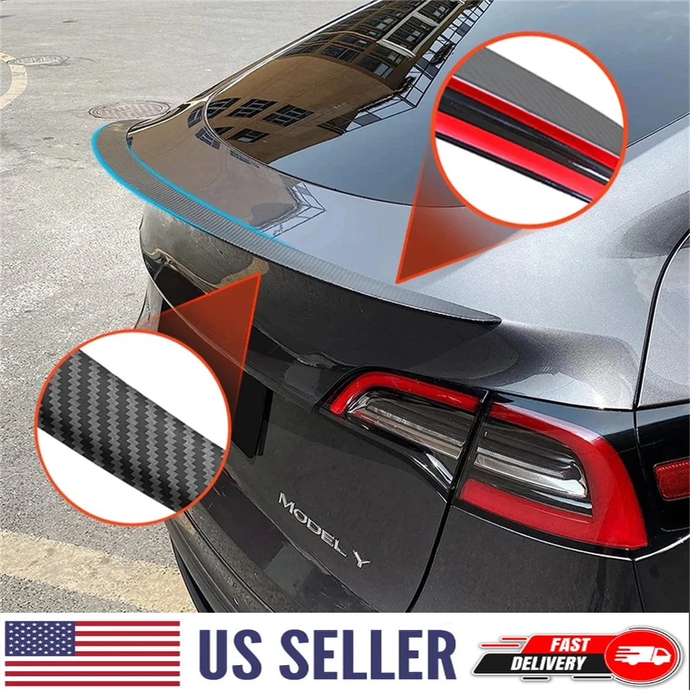 

Spoiler Newest Model3 Highland 2024 Accessories Rear Spoilers Wings for Tesla Model Y Car Accessories 2017-2024 High-performance