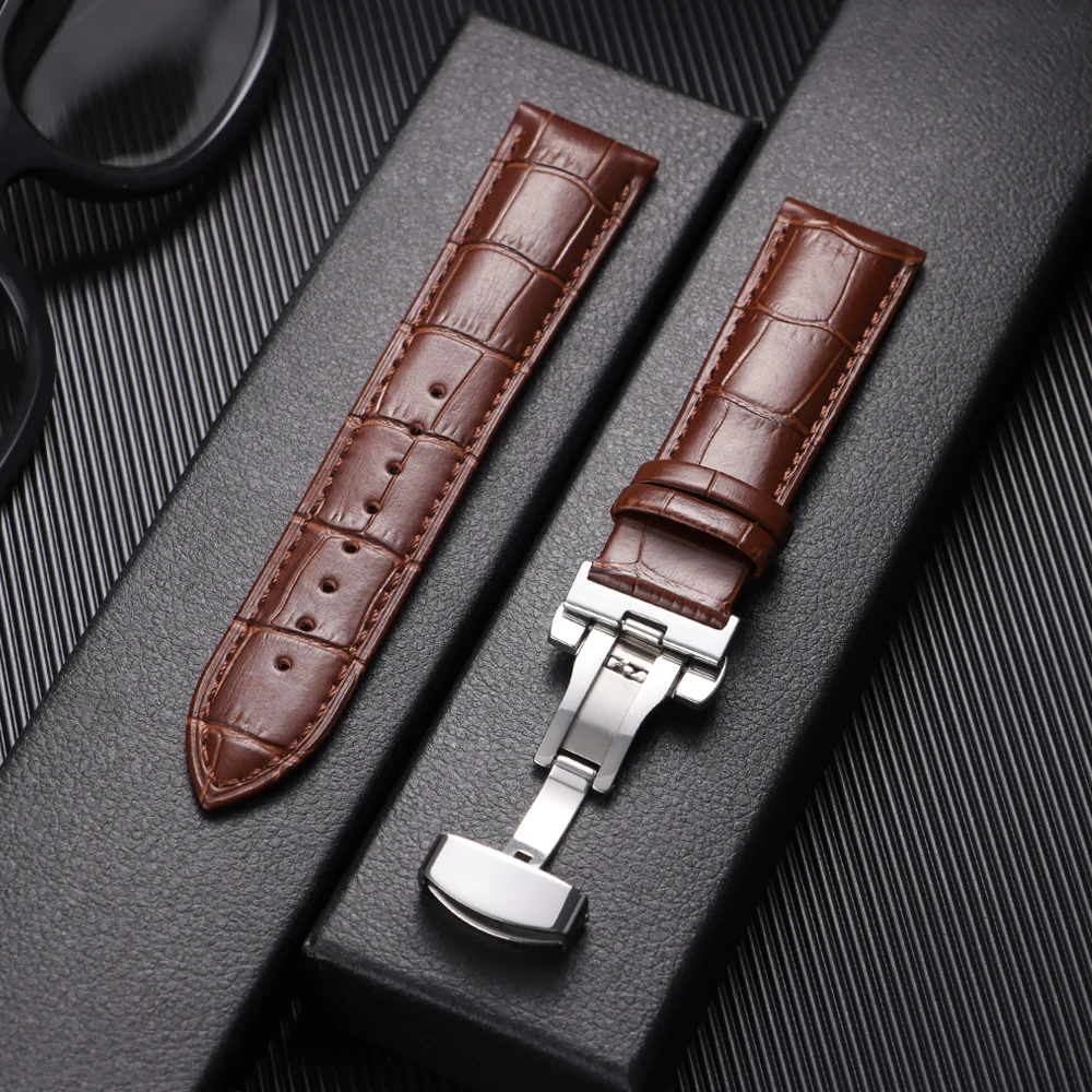Timeless Universal Leather Watch Strap