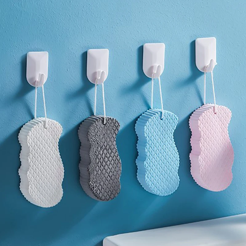 Customizable Soft Exfoliating Body Sponge Bath Sponge Shower Brush Skin Cleanser Pad Dead Skin Remover Bath Supplies 5