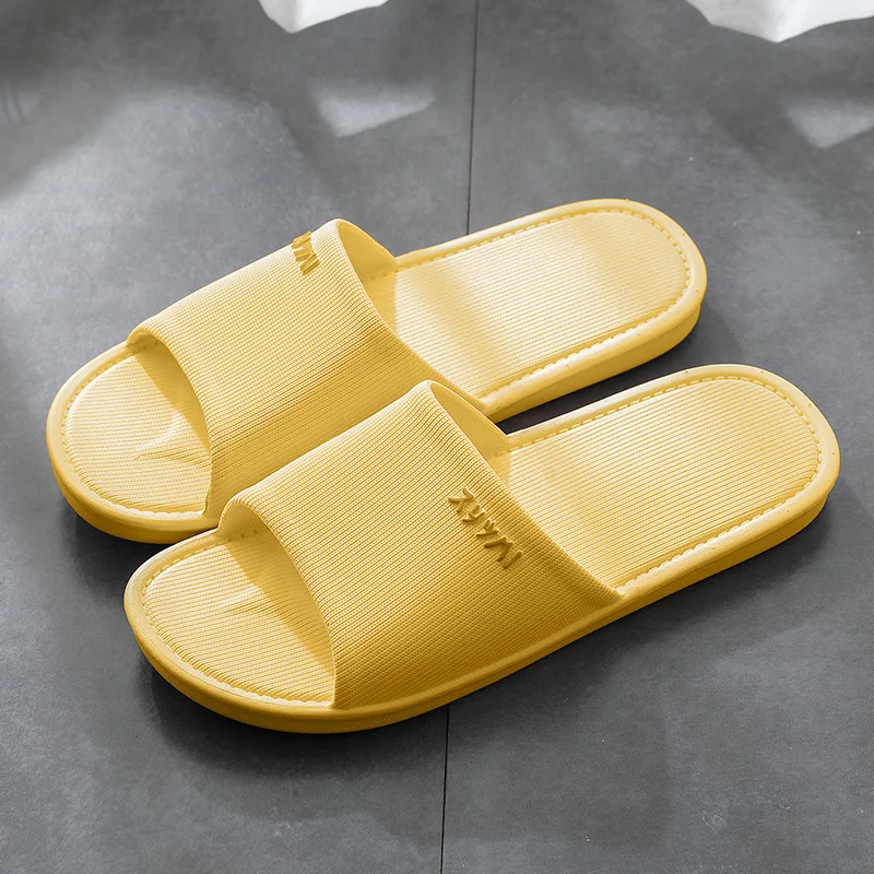 

Guest bathroom hotel bath couple indoor slippers