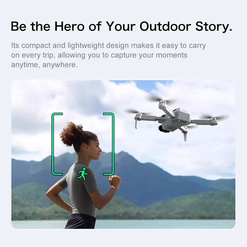 Drone AERI 100 VR 8K Caméra HD Pliable GPS Moteurs Brushless