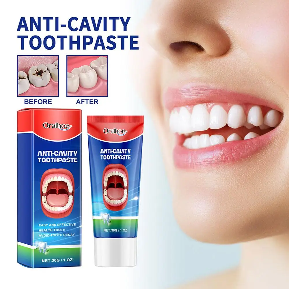 Anti Decay Toothpaste Dental Caries Repair Cream Decay Protect Teeth Remove Plaque Toothache Relieve Periodontitis 3PCS teeth whitening product teeth whitening essence tooth powder