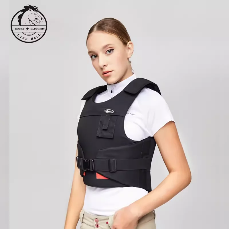 Cavassion Equestrian Armor Men Women Adult Thickened Protective Vest Knight's Equipment One-piece design 3