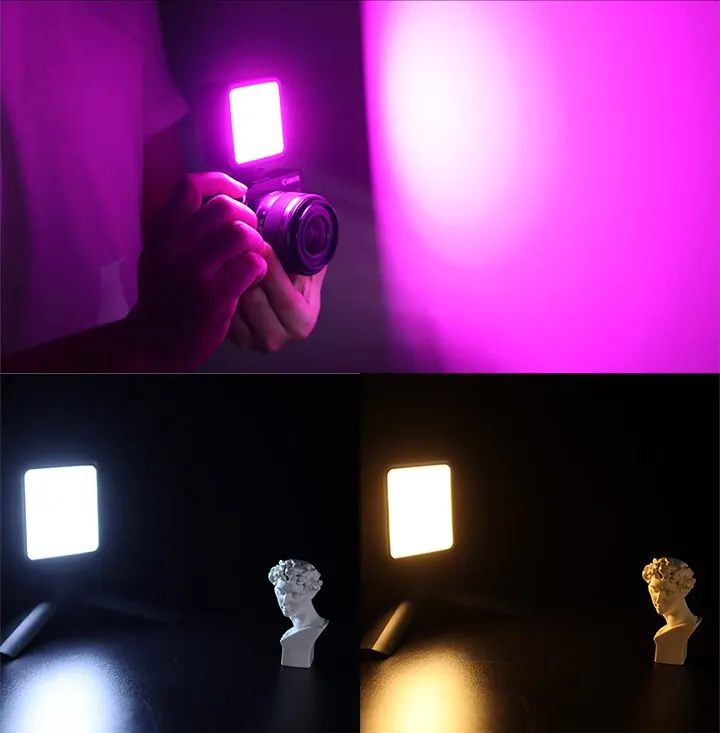 Example of Ulanzi VL49 RGB LED Light usage