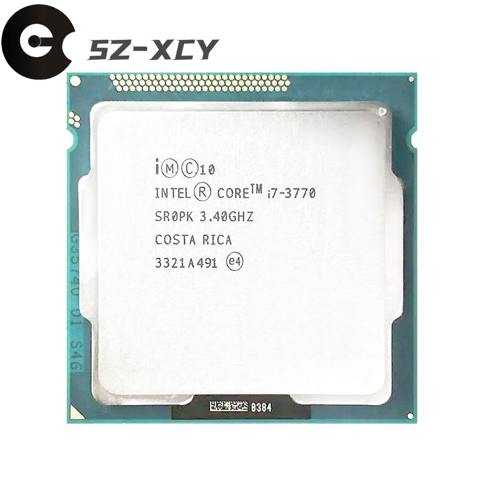 Intel Core i7-3770 i7 3770 3.4 GHz Quad-Core Eight-Thread CPU Processor 8M 77W LGA 1155