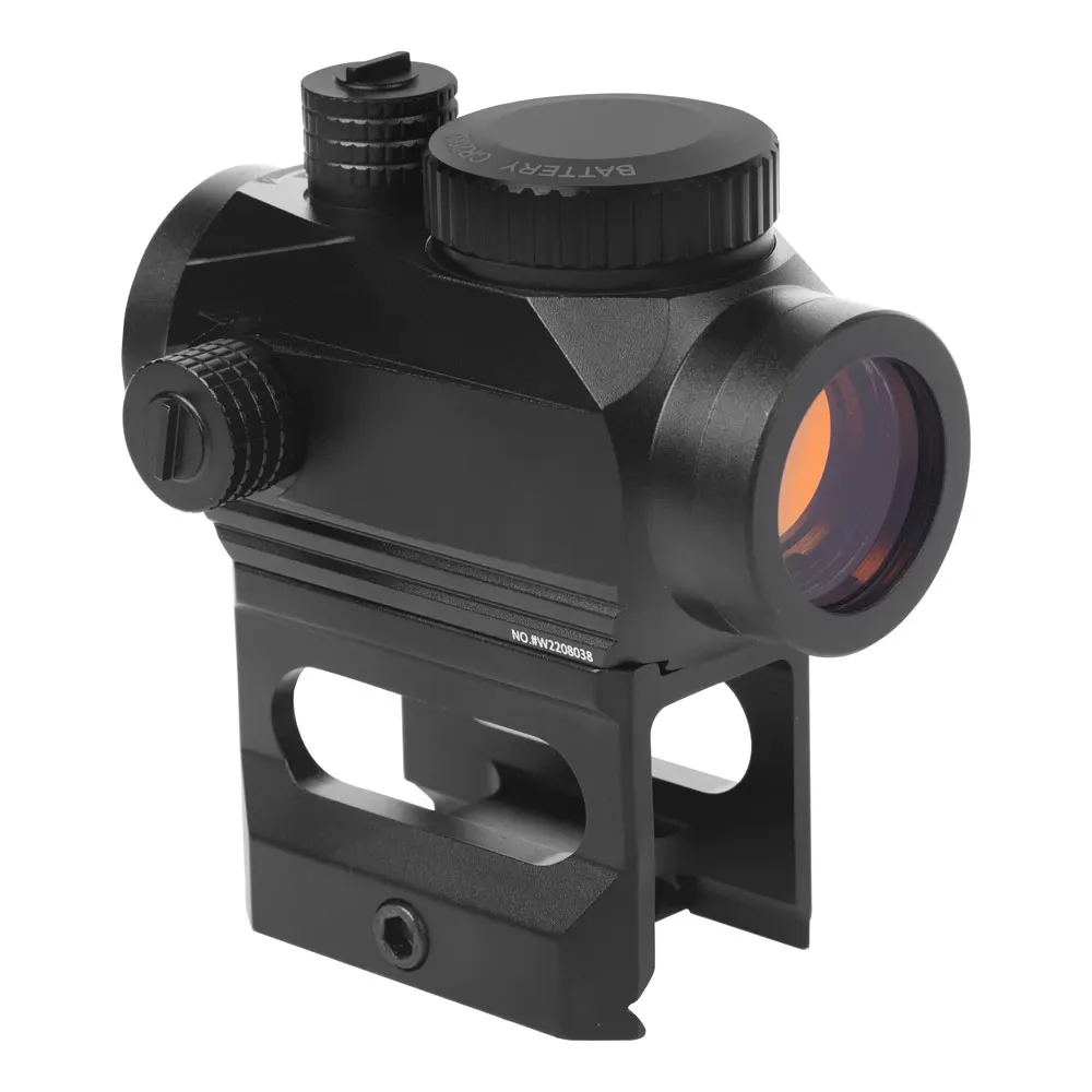 

WestHunter 1x20 Tactical Red Dot Scope Hunting Reflex Riflescope 20mm Picatinny Riser Mount Waterproof Optical Sights