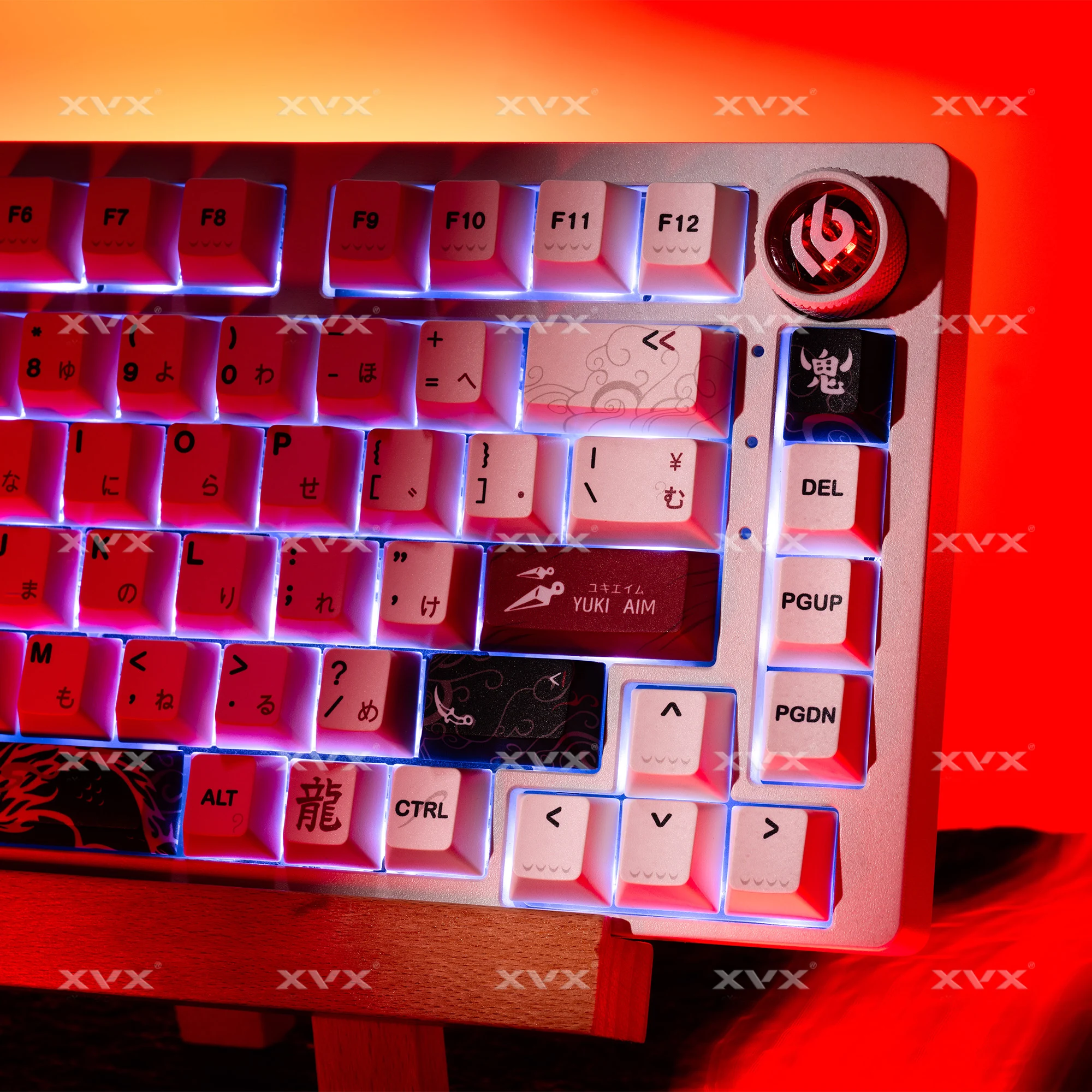 XVX New Yuki Aim Keycaps for Keyboard Japanese Anime Keycaps PBT