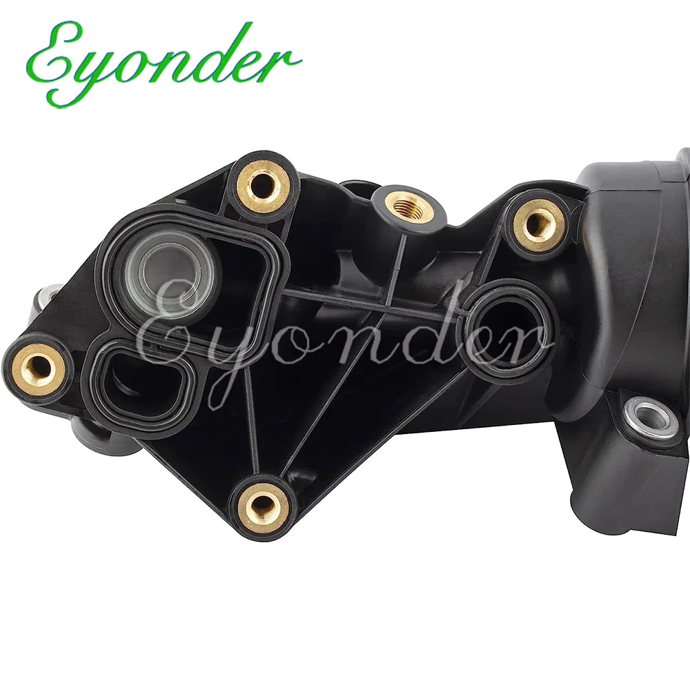 Engine Oil Filter Base Housing Assembly For AUDI A3 Q3 TT VW BEETLE GOLF JETTA NEW BEETLE 2.5 07K115397A 07K115397B 07K115397D