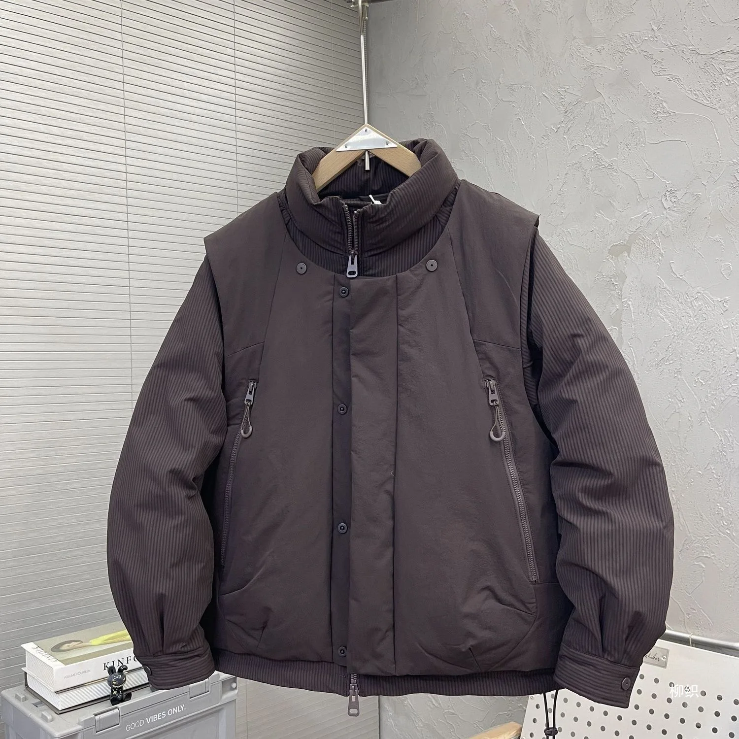 봄 신상 3-in-1 탈부착 남성 스포츠 자켓 스탠드 칼라 화이트 덕다운 따뜻한 아우터웨어 아웃도어 캠핑 여행 코트 작업복