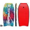 Lightweight Body Board Boogie Board with EPS Core XPE Deck HDPE Bottom Multicolor1-S
