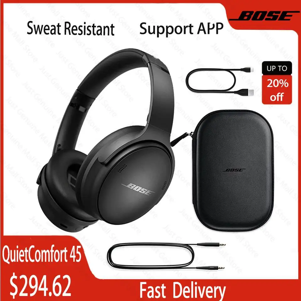  Bose QuietComfort 45 Wireless Bluetooth Noise