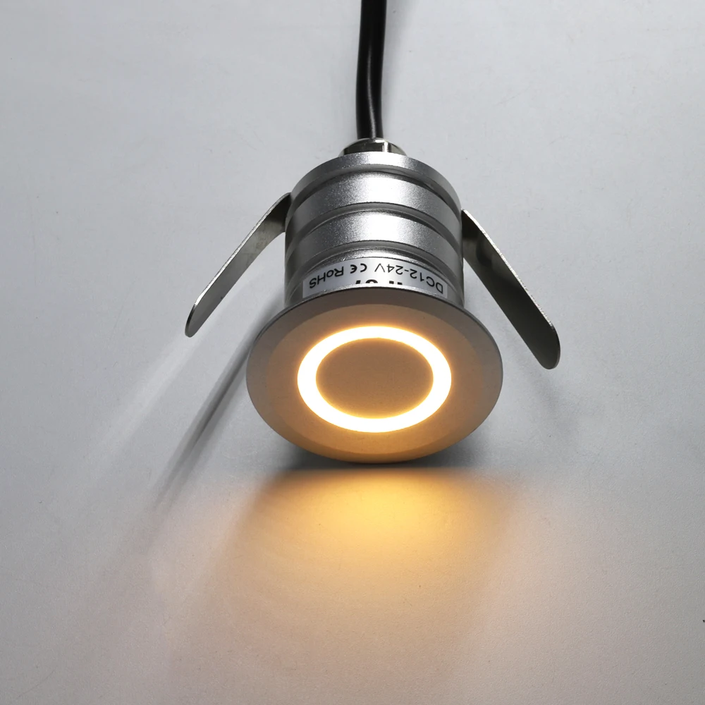 Description Picture 2 of itemLED Outdoor Stair Step Light IP67 Waterproof Path Light Garden Courtyard Moon Ring Landscape Light Recessed Lawn Decorate Light