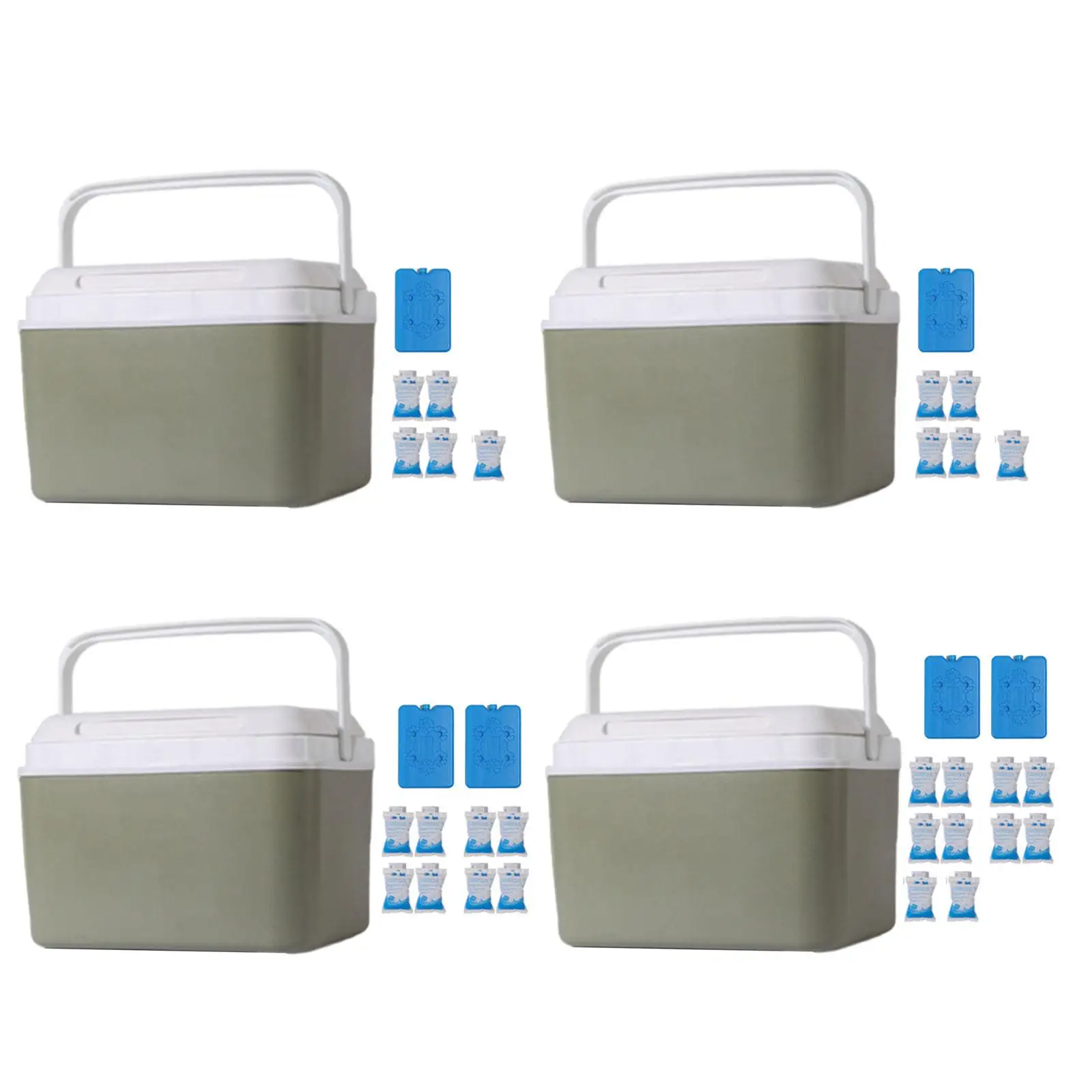 Insulated Cooler Box Portable Ice Chest for Outdoor Sport Drink Picnic