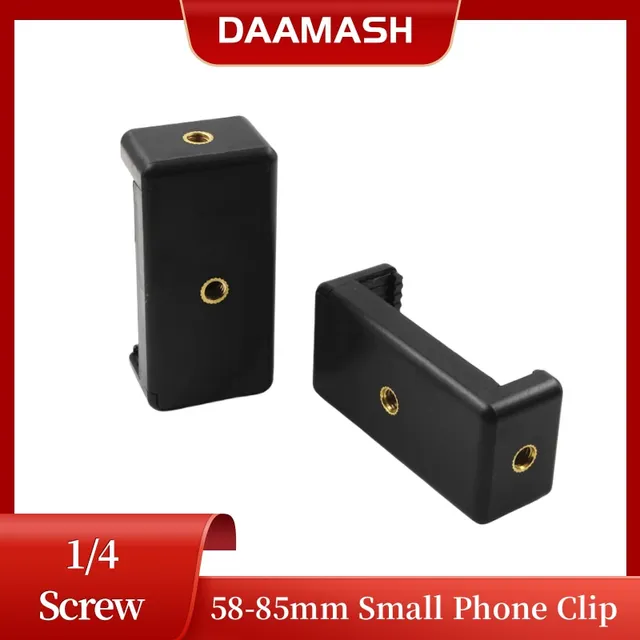 Mobile Phone Clip Parts Accessory Compatible With All 1/4 Screw Cellphone Holder Tripod Mount Desk Tripod Adapter