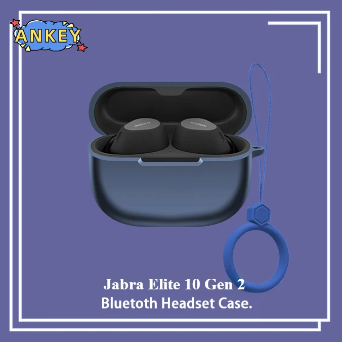 for Jabra Elite 10 Gen 2 Case Earphone Protective Cover Anti