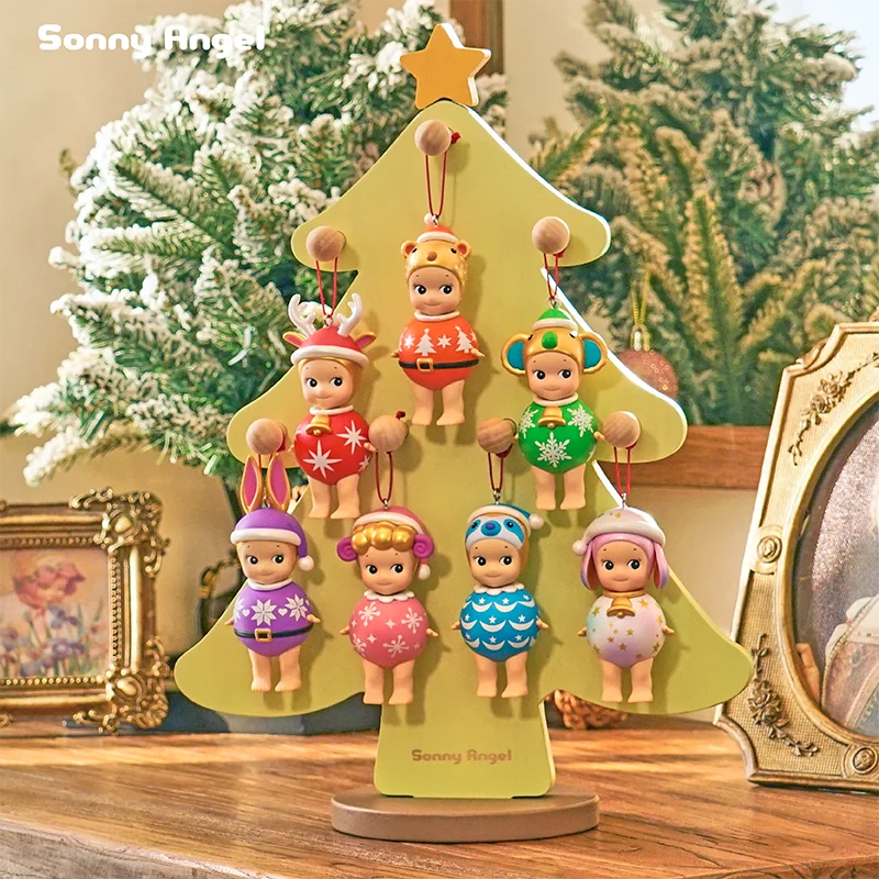 

Рождественские украшения Sonny Angel, серия «Слепые коробки», модная игра, милая игрушка, украшение, подарок на день рождения ручной работы ювелирные изделия, подарки для девушек