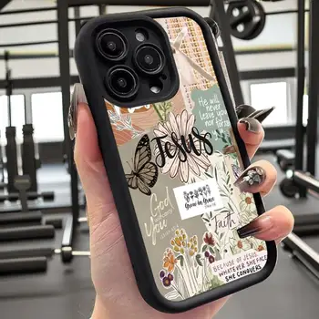 Jesus Collage Pattern Phone Case For iPhone