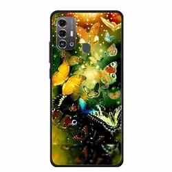 Lovely Soft TPU Painted Cat Silicone Cover - Protective Phone Case Accessory for ZTE A53 Plus (H10.CH.658)