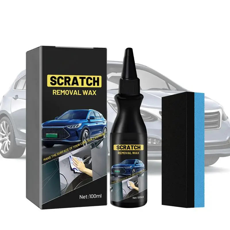 

Car Scratch Remover Repair Protection Revolutionary Solution Rubbing Compound Finishing Polish Wax Protect your car paint