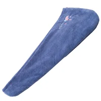 Magic Microfiber Quick Drying Hair Towel Bath Hats for Women Dry Hair Cap  Soft for Lady Turban 5