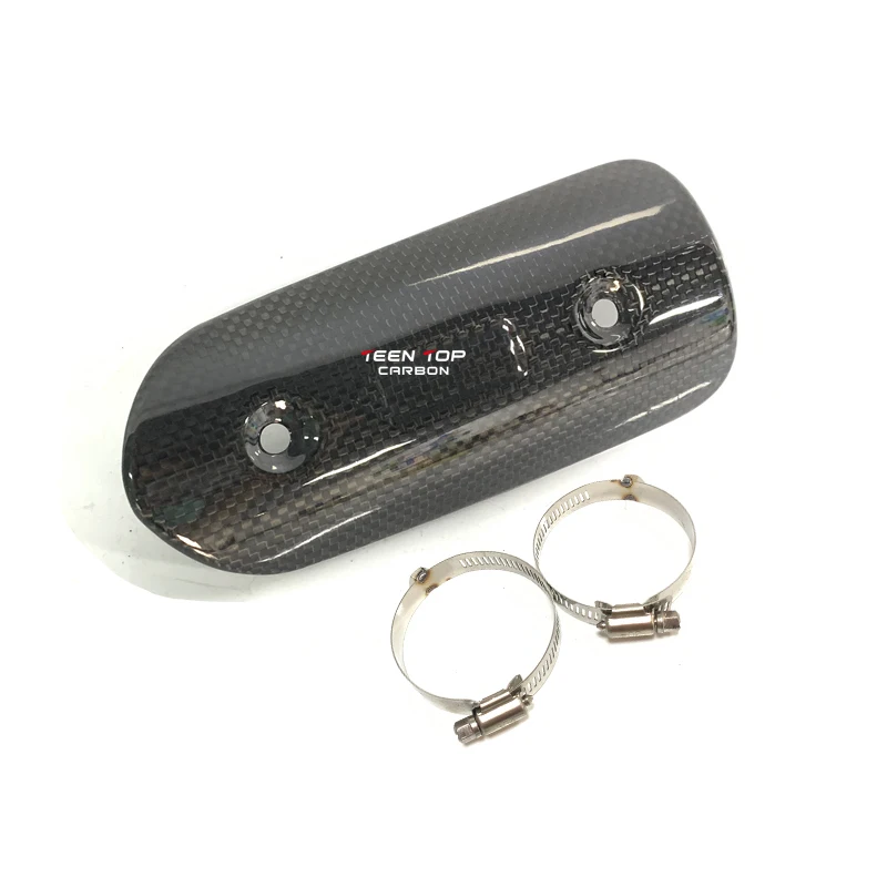 Free Shipping Motorcycle Exhaust Pipe Carbon Fiber Protector Heat Shield Cover Guard Anti-scalding Cover Z900 TMAX530 XMAX300