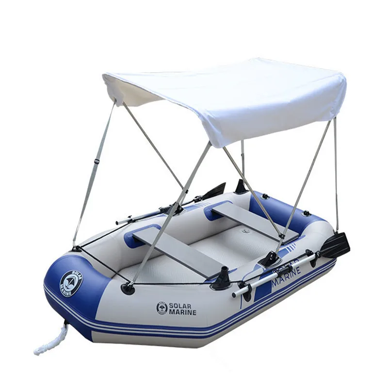 Fishing Boat Awning Tent, Water Sun Proof, UV Protection Canopy, Sun Shade Shelter from the Rain for Canoe Kayak