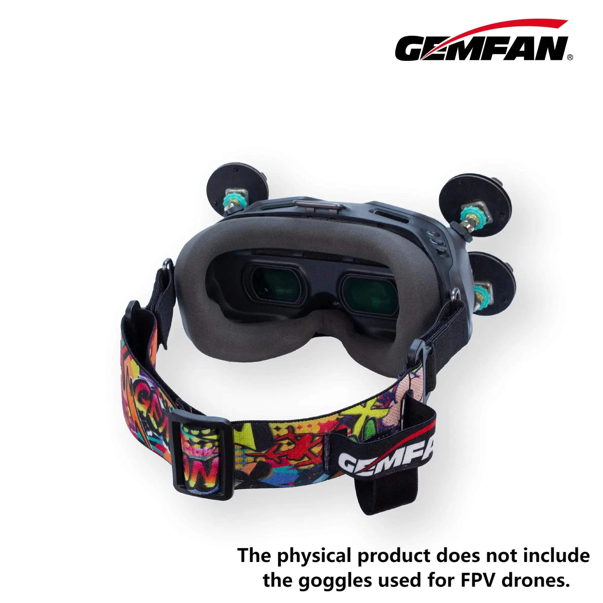 Bandeau réglable pour lunettes FPV - Sangle élastique antidérapante