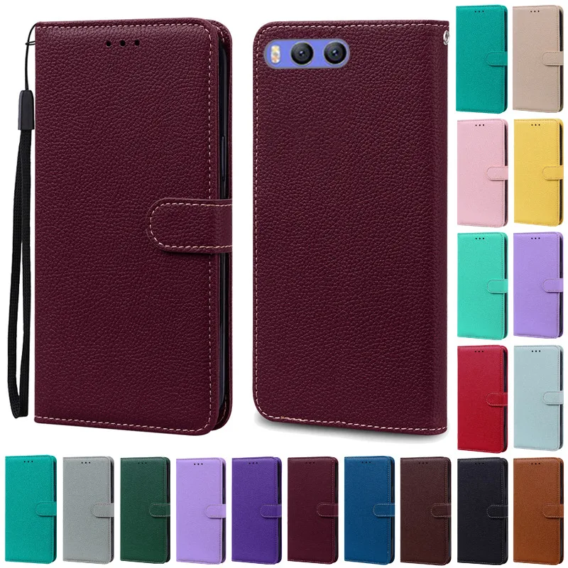 Luxury Leather Wallet Flip Phone Case - Elegant Protective Cover with Card Slots and Stand Function