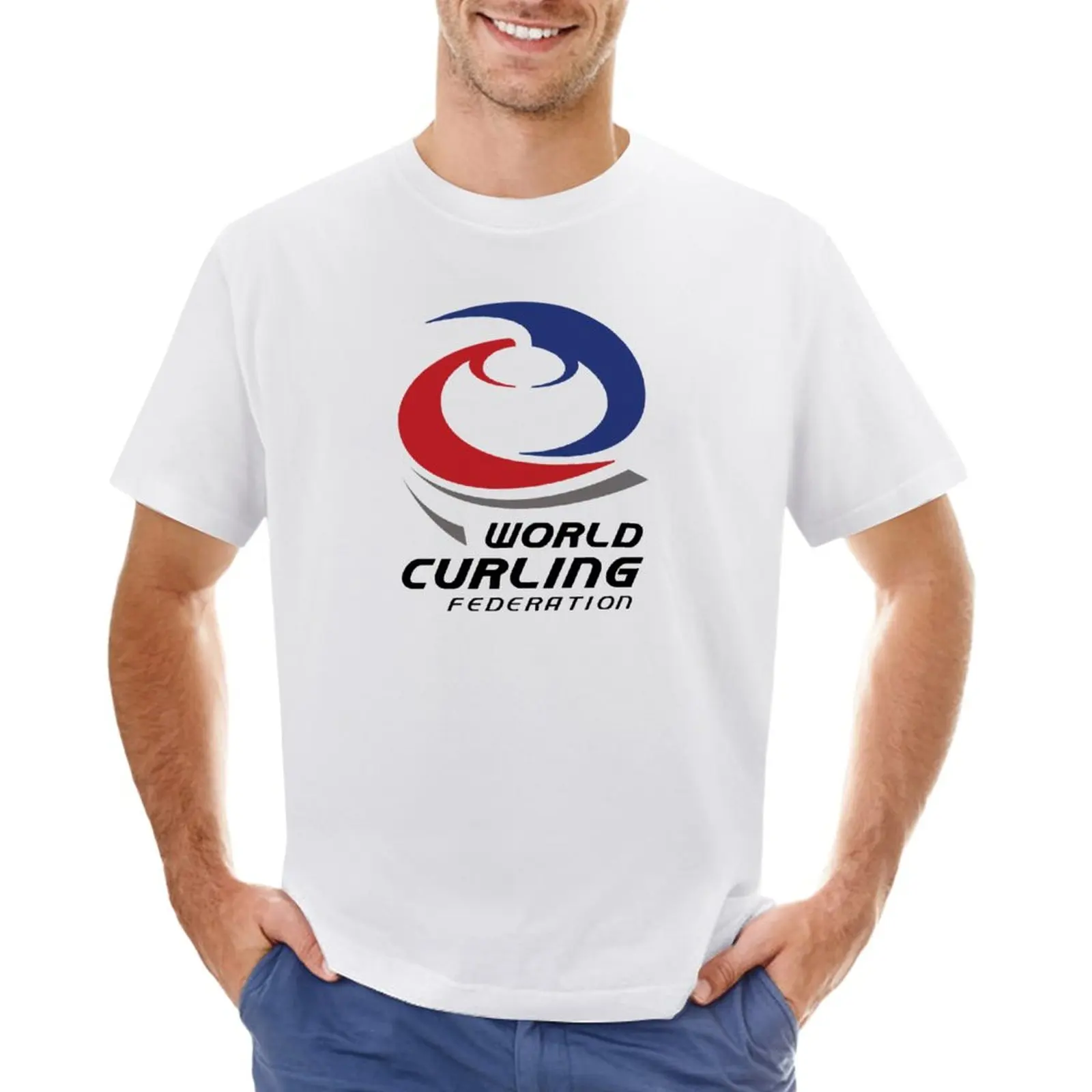 

World Curling T-Shirt graphics shirts graphic tees Men's t-shirts
